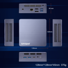 NINKEAR mini PC N9 Intel Yang N95 processor 3.4GHz 8GB DDR4+256GB SSD ...