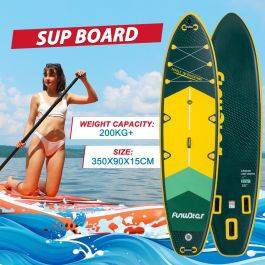 新品 FunWater SUPボード 350cm フルセット EU Direct] FunWater 350*90*15CM Cruise Inflatable Stand Up Paddle