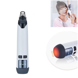 Remove Acne Instrument 3-in-1 Temperature Sensor Blackhead Meter Heated Electric Pore Cleanser ...