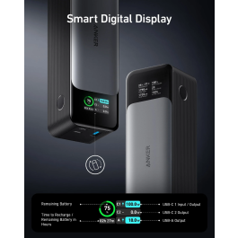 Anker 737 Power Bank (PowerCore 24K) + USB-C to Lightning Cable