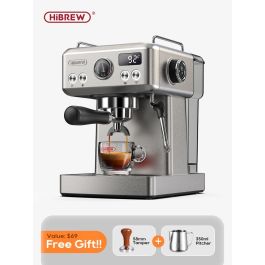 HiBREW H10A 20-Bar Semi-Automatic Espresso Machine | Adjustable