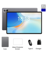 N-one NPad Plus Android 13 Tablet PC, MTK8183 Octa Core 2.0GHz, 8GB+128GB, 10.36'' Full Display 2000x1200 2K Incell FHD IPS Screen 300Nits Brightness, 500g Light, Dual WiFi Camera BT5.0, Type-C Micro SD, GPS BDS GLONASS Galileo A-GPS with Case & Film