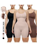 Full Body Tummy Control Shapewear Hip Lift Seamless Shapewear Women's corset full body strap pull-in body piece lingerie 