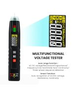 KAIWEETS ST100 TRUE RMS Smart Pen Multimeter DC/AC Voltmeter Non-contact Resistance Diode Live Wire Hz Test Pen Breaking Point Test