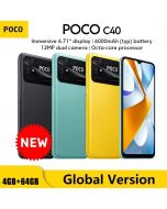 [Only ship to BR country] Smartphone Xiaomi Poco C40 64GB/4GB Green