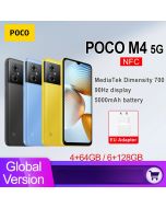 Limited Availability: POCO M4 5G 4+64 Smartphone - Enhanced Display, Durable Glass