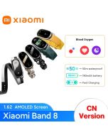 【pre-order】Xiaomi Mi Band 8  CN verison Blood Oxygen 1.62 AMOLED Screen Fitness Bracelet Miband8 60Hz Fitness Traker Heart Rate Monitor Mi Smart Band