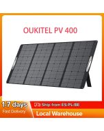 OUKITEL PV400 400W Solar Panel Foldable Portable with Kickstand, 23% Energy Conversion Rate, IP65 Waterproof