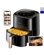 Ultenic K10 Smart Air Fryer Oil-free Electric Oven Non-stick Pan 5L 11 Presets LED Touch Screen - Black