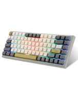 MOTOSPEED SK84 84 Keys Tri-mode Mechanical Gaming Keyboard BT5.0/2.4G/Type-C Hot-Swappable PBT Keycaps RGB Type-C Programmable 75% Layout Gaming Keyboard