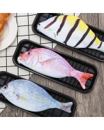 2023 South Korea stationery 2023 ideas fashion Sea Fished Shaped Canvas Pen Bag pencil case