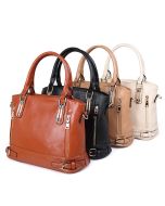 Women PU Leather Handbags Ladies Shoulder Bags Tote Bag Female Retro Vintage Messenger Bag