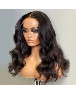 Glue-free natural beautiful loose wavy long wig
