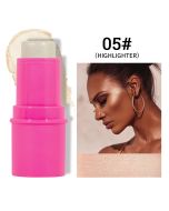Cross-border contouring and highlighting stick multi-functional makeup facial blush primer pearlescent brightening silkworm nose shadow contour stick