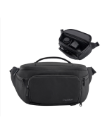 Cwatcun D105 Large Multifunctional Camera Belt Bag  and Lightweight Micro SLR Camera Bag Casual Waterproof Storage Bag