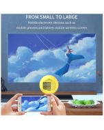 YG220 Simultaneous Screen Edition Children's Projector Micro Mini LED Home Portable Built-in Speaker Projector1