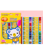 Aiyou washable painting crayons children's oil pastel set, specifications: 36 colors