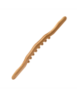 Eight beads beech wood massage stick meridian dredging rolling rod