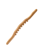 Eight beads beech wood massage stick meridian dredging rolling tendon stick 53cm
