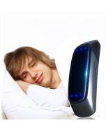 Smart Portable Wearable Anti-Snoring Sleeping Anti-Snoring Corrector Stop Snoring Device (Black)