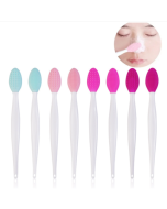Silicone Facial Cleansing Brush Beauty Tool Double Sided Nose Cleaner Blackhead Remover (Color Random Shipment)