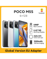 Global Version POCO M5s  Smartphone 64MP Quad Camera Helio G95 6.43" AMOLED DotDisplay 5000mAh NFC 33W Fast Charging