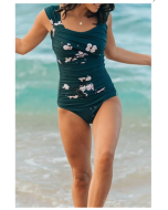 Off-Shoulder One Piece Swimsuit with Victoria's Sophisticated Design