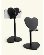 Heart-Shaped Stand: Ideal Desktop Phone Holder