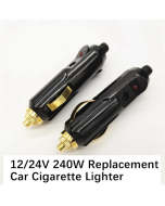 New 12/24V 240W 20A Replacement Car Cigarette Lighter Power Plug DC Adapter Charger