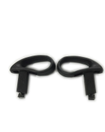 1 pair Black Car Seat Lift Tilt Release Handle Left & Right For VW MK4 Golf for Audi SEAT 1J3881634B ,1J3881633B