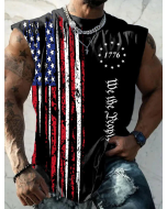 Men's Fourth of July Casual Tank Top