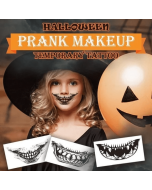 Halloween tattoos - Halloween prank makeup temporary tattoos