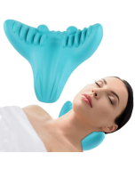C style headrest massage Neck Shoulder Relaxer Cervical Massage Pillow Spine correction