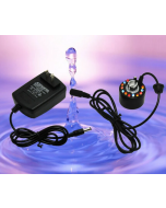 Perfect For Halloween-Upgrade 12 LED Light Color Change Ultrasonic atomizer Water Fountain Pond Fog