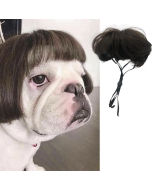 Hot Selling Pet Dog Fashion Hair Wig Bulldog Funny Dog Wig