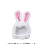 Amz Hot Sale Cute Cat Bunny Ears Headband Pet Easter Costume Rabbit Hat Decoration For Cats Small Dogs Wholesale