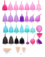 Women Hygiene Silicone Lady reusable period cup copa menstrual cup
