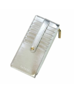 PU Leather Multi-slots Long Wallet Card Holder