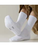 Long custom socks anti slip soccer grip socks with logo