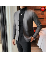 Mens Vintage Business Casual Knited Cardigans