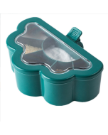 Wholesale Cloud Compartment Seasoning Box Dustproof PP Kitchen Seasoning Box With Lid Large Capacity For Home Use