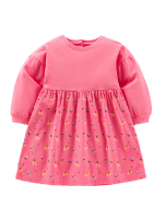 Europe and the United States children's dresses Autumn new children's children's dresses long-sleeved round neck girls' dresses