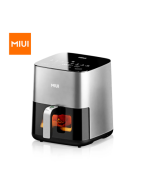 MIUI 5L Air Fryer, Electric Hot Airfryer Oven Oilless Cooker with Touch Control & Nonstick Basket & Visible Window, Family Size