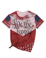 Women's Independence Day We The People 1776 T-Shirt