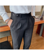 Men Office Social Business Suit Slim Fit Streetwear Pants