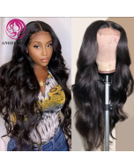 Hd Full 360 Lace Frontal Wig Raw Brazilian Virgin Body Wave Natural Color Human Hair Transparent Lace Front Wigs