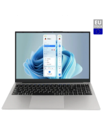 DERE R16 Air 16in Laptop Intel Celeron N4500 8GB LPDDR4 256GB SSD Windows 11 Pro Backlit Keyboard Fingerprint Unlock