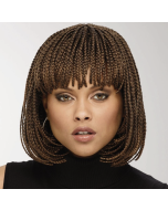 B2622 Full synthetic headband braided wig (brown)