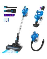 INSE S6T Cordless Vacuum Cleaner: 10-in-1, 28Kpa Power, 45min Runtime, Pet Hair Tool, Lightweight for Home Cleaning.