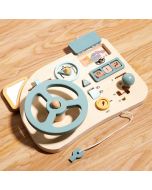 Montessori early childhood education steering wheel simulation busy board children's play house learning driving educational toy CECPC